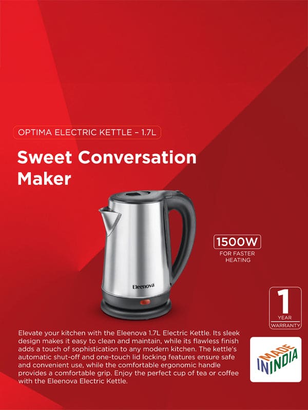 Optima Electric Kettle 1.7 Litres
