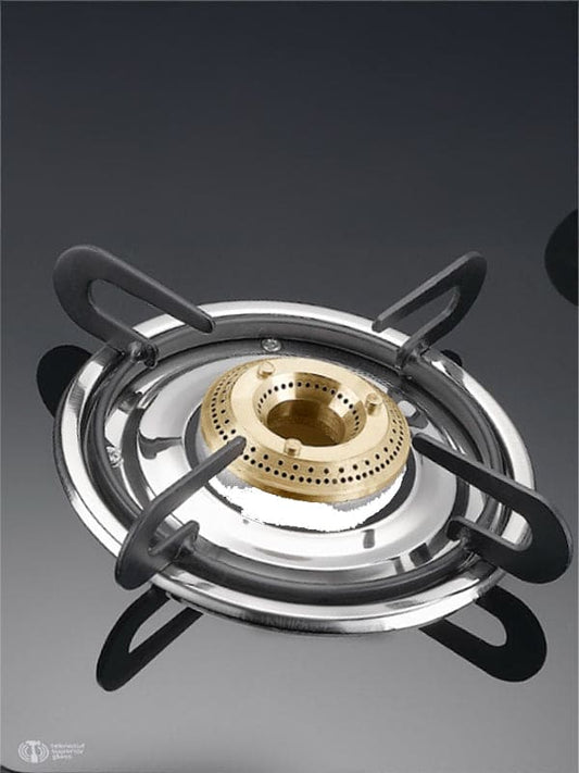 Reflex PLUS Special Edition Glasstop Gas Stove with One Small Burner and One Jumbo Burner