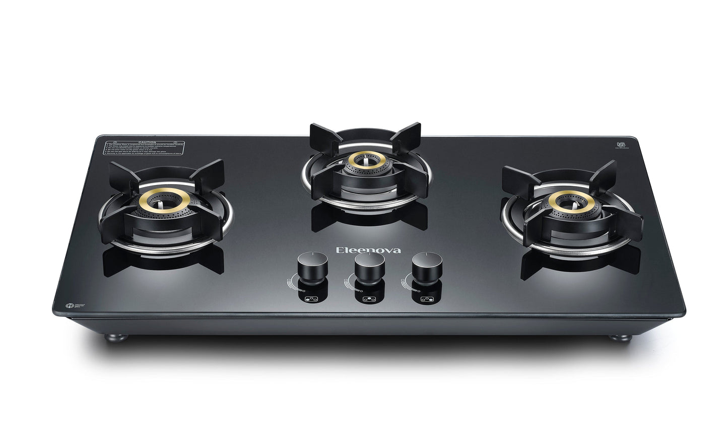 Eleenova Magnus Gas Stove Range | Magnus 3B & Magnus Auto Ignition | Ultra Slim Design | Teknotuf Superior Glass | High-Speed Jumbo Burner | Premium Brass Burners | 360° Rotating Inlet Nozzle | Auto Ignition Option | 5 Year Glass Warranty