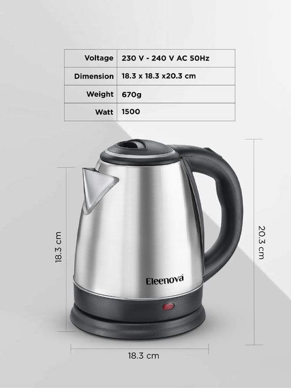 Optima Electric Kettle 1.5 Litres
