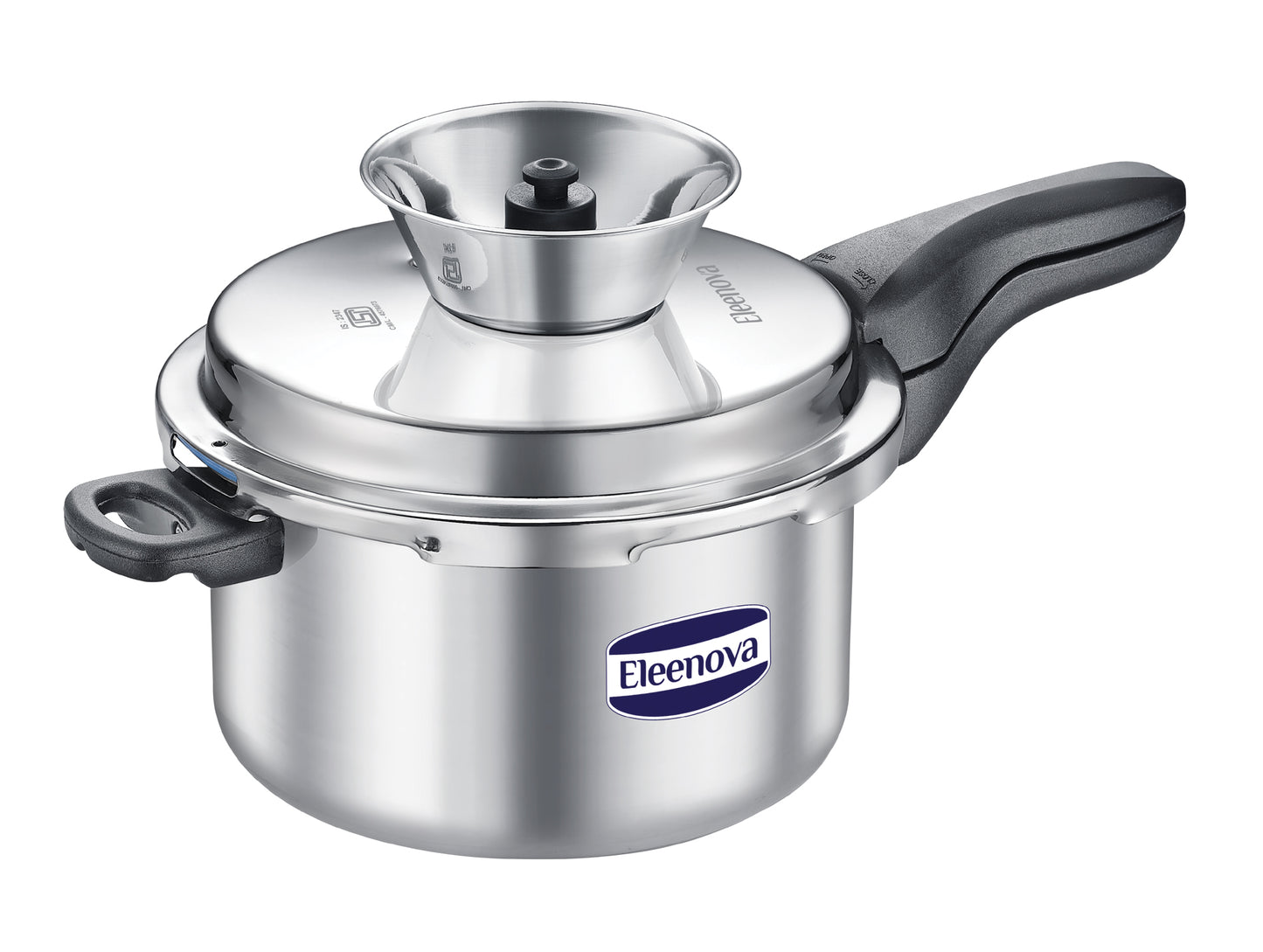 Eleenova Endura OL Triply Cookers | Tri-Ply Pressure Cooker | Gas & Induction Compatible | ISI Certified | 5-Year Warranty