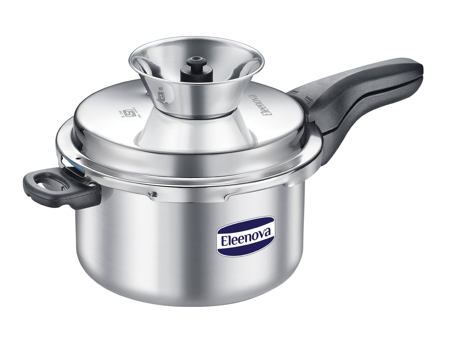Eleenova Endura OL Triply Cookers| Anti Spill | Tri-Ply Pressure Cooker | Gas & Induction Compatible | ISI Certified | 5-Year Warranty
