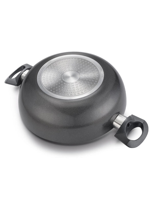 Aspire Non – Stick Cookware -KADAI WITH GLASS LID 26 cm