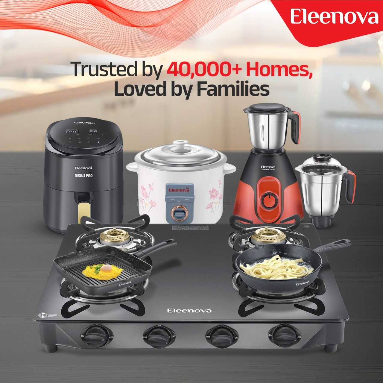 Eleenova Legacy Handi Pressure Cooker 3 L | World's First Pressure Cooker with Spill Bowl-Patent Applied | 5 Year Warranty | ISI Certified| Metallic Safety Plug | Food Safe Nitrile Gasket | Gas and induction Friendly | Serves 3-4 People