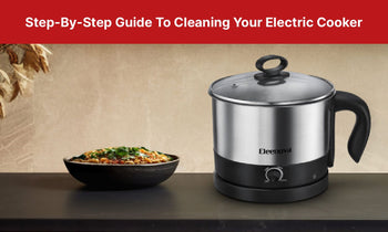 Step-By-Step Guide To Cleaning Your Electric Cooker