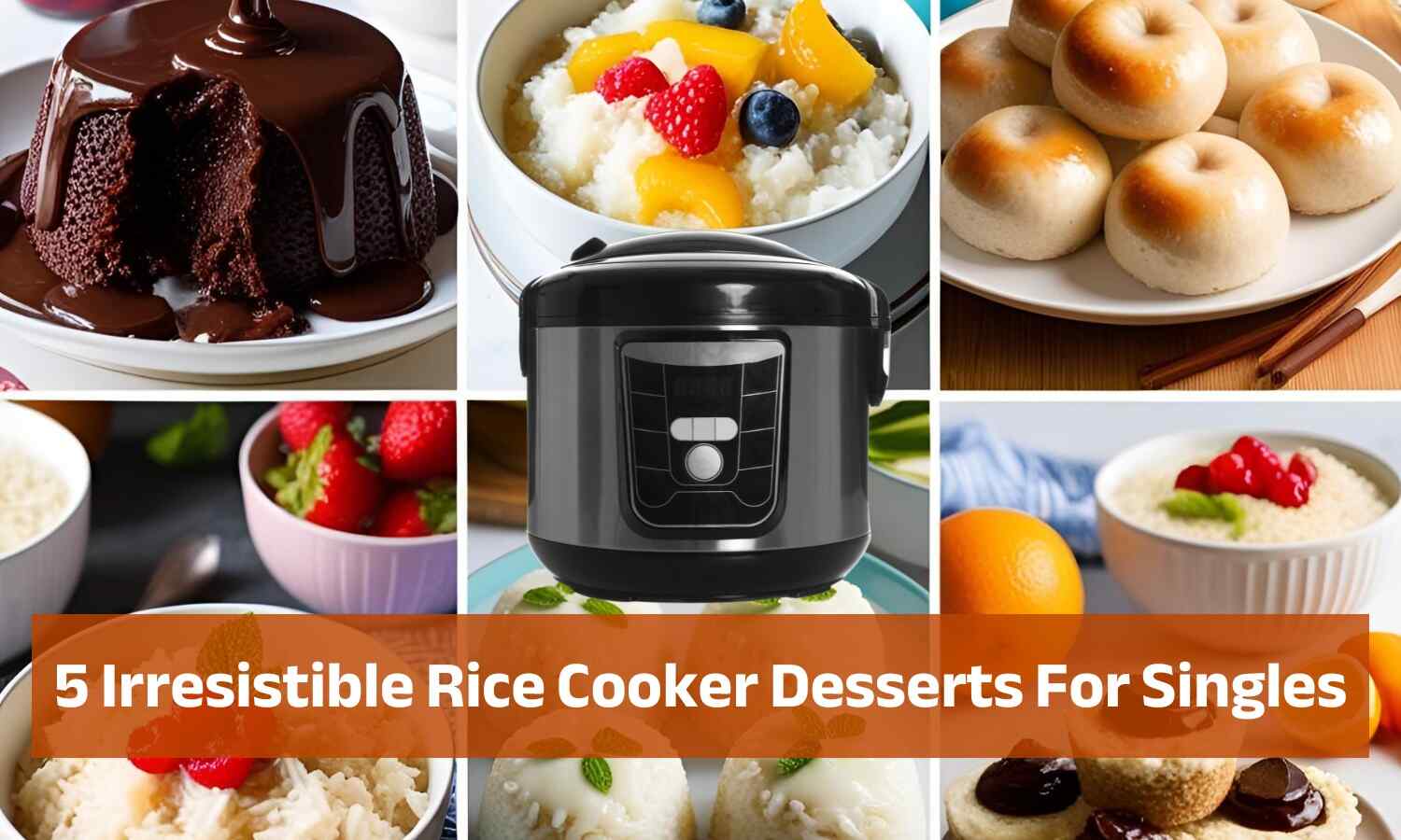 Rice Cooker Desserts