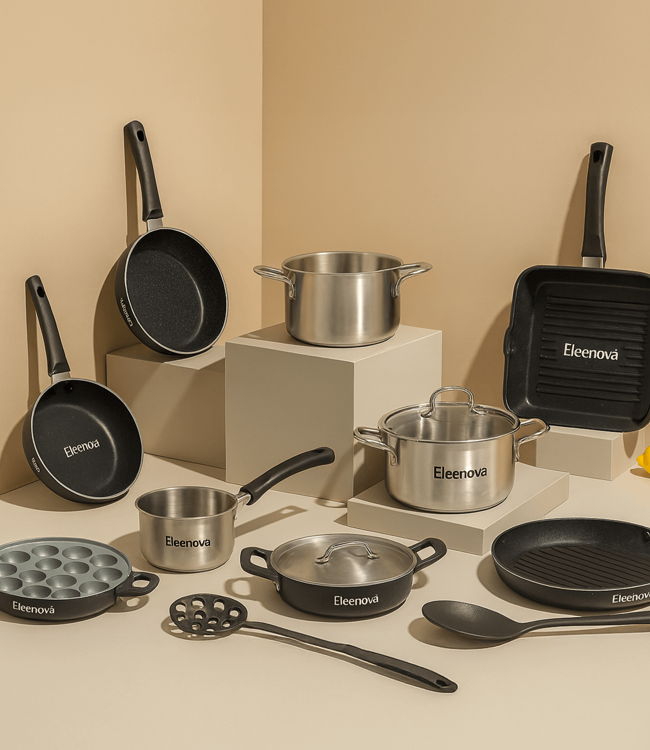 Best Cookware Range |Top Quality Non-Stick, Cast Iron, & Ceramic ...