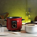 Eleenova Rice Cooker | Harmony 0.6 L | Keep Warm Function | 2 Aluminum Bowls Included | Detachable Power Cord for Easy Storage | Precise Thermostat Control