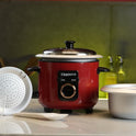 Eleenova Rice Cooker | Harmony 0.6 L | Keep Warm Function | 2 Aluminum Bowls Included | Detachable Power Cord for Easy Storage | Precise Thermostat Control