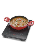 Reflection 2000 W Superior Crystal Glass Soft Touch Induction Cooktop