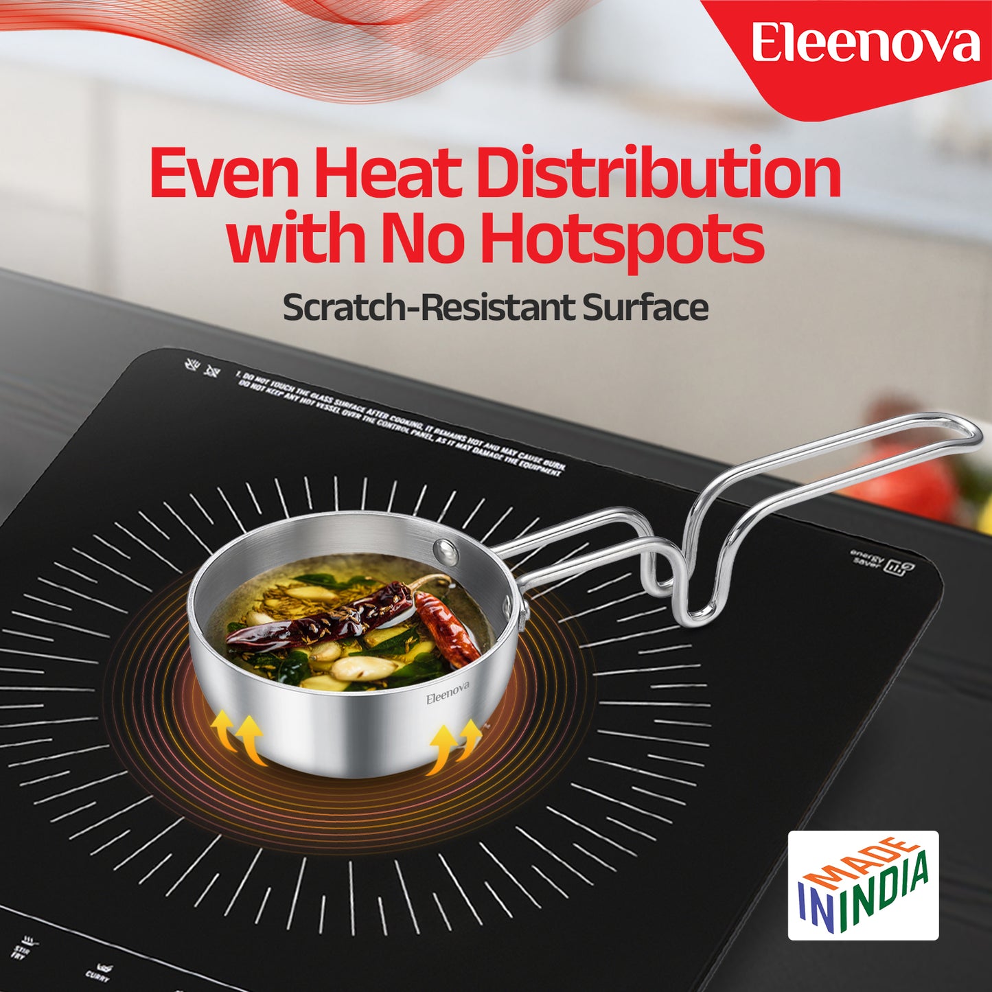Eleenova Signature Tadka Pan 11.5 cm