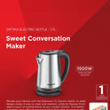 Optima Electric Kettle 1.7 Litres