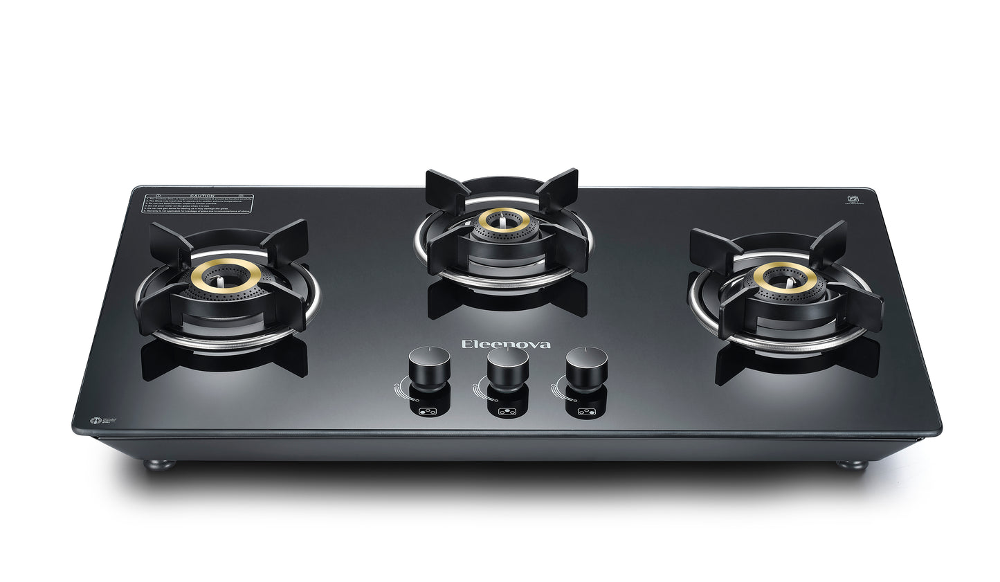 Eleenova Magnus Gas Stove Range | Magnus 3B & Magnus Auto Ignition | Ultra Slim Design | Teknotuf Superior Glass | High-Speed Jumbo Burner | Premium Brass Burners | 360° Rotating Inlet Nozzle | Auto Ignition Option | 5 Year Glass Warranty