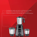 Puremix 550 W Mixer Grinder with 3 Stainless Jars