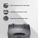 Supreme Sandwich Maker with Fixed Sandwich Plates