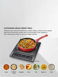 Cresta 1600 W Superior Crystal Glass Push Button Induction Cooktop