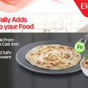 Eleenova Shakti Cast Iron Cookware - Roti Tawa 26 cm