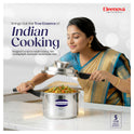 Eleenova Stainless Steel Pressure Cooker 3 L | World's First Pressure Cooker with Spill Bowl- Patent Applied | 5 Year Warranty | ISI Certified | High Quality Stainless Steel | Metallic Safety Plug | Food Safe Nitrile Gasket | Serves 3-4 People