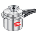 Eleenova Vintage OL Aluminium Pressure Cooker  – Without IB, Precision Weight Valve, ISI Certified, 5-Year Warranty