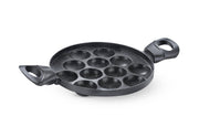 Eleenova Aspire Non-Stick Appapatra 12 Pit | Paniyarakkal | 5 Layer Non-Stick Coating | PFOA Free | Metal Spoon Friendly | Easy to Clean | 1 Year Warranty