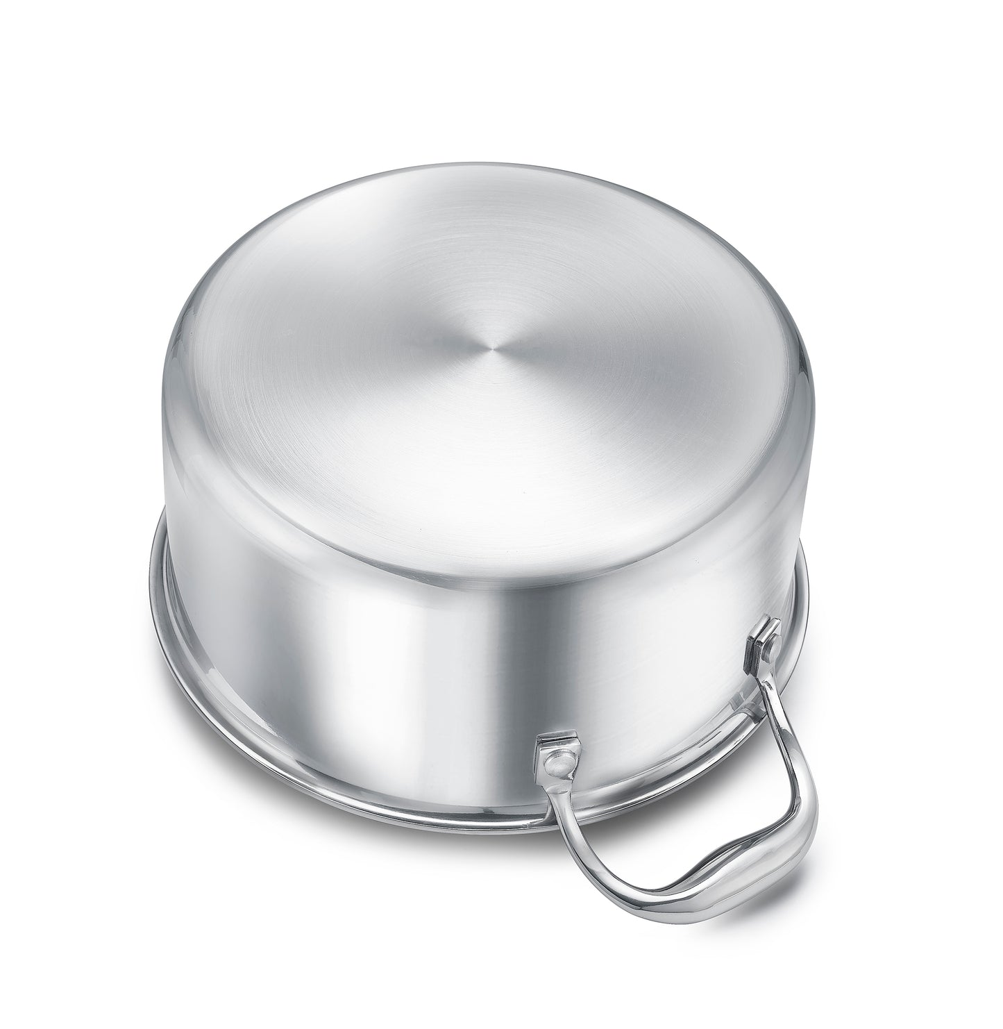 Eleenova Triply Stainless Steel Casserole with Lid, ISI Certified with Product Lifetime Warranty, Durable 3-Layer Body, 100% Toxin-Free & No Chemical Coating