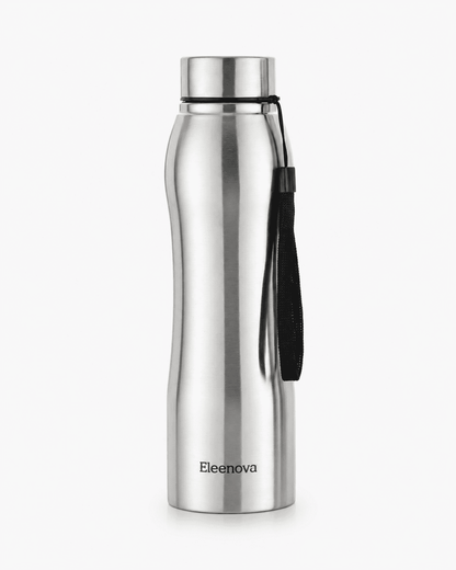 Eleenova Pureflow Stainless Steel Water Bottle | V1, V2 & V3 | 1000ml Capacity | High Grade Stainless Steel Body & Lid | BPA-Free | Lightweight | Spill-Free | Easy to Maintain | 1 Year Warranty