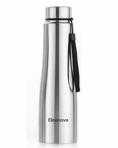 Eleenova Pureflow Stainless Steel Water Bottle | V1, V2 & V3 | 1000ml Capacity | High Grade Stainless Steel Body & Lid | BPA-Free | Lightweight | Spill-Free | Easy to Maintain | 1 Year Warranty