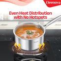 Eleenova Signature Tri Ply Sauce Pan 16 cm