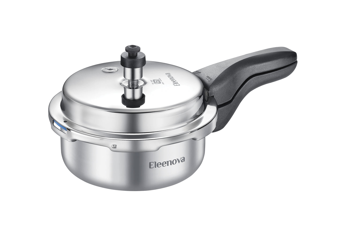 Eleenova Endura OL Triply Cookers | Tri-Ply Pressure Cooker | Gas & Induction Compatible | ISI Certified | 5-Year Warranty