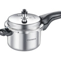 Eleenova Endura OL Triply Cookers | Tri-Ply Pressure Cooker | Gas & Induction Compatible | ISI Certified | 5-Year Warranty