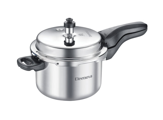 Eleenova Endura OL Triply Cookers | Tri-Ply Pressure Cooker | Gas & Induction Compatible | ISI Certified | 5-Year Warranty
