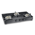 Constellation Glass Top Gas Stove with 3 Brass Burners
