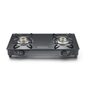 Reflex Glasstop Gas Stove With 2 Brass Burners