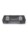 Reflex Glasstop Gas Stove With 2 Brass Burners