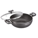 Aspire Non – Stick Cookware -KADAI WITH GLASS LID 20 cm