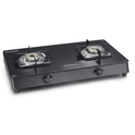 Constellation Glass Top Gas Stove with 2 Brass Burners