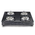 Constellation Glass Top Gas Stove with 4 Brass Burners