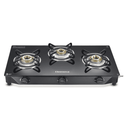 Freedom Glasstop Gas Stove with 3 Burners