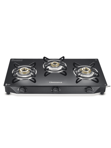 Freedom Glasstop Gas Stove with 3 Burners