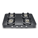 Olive Glass Top Gas Stove With 4 Brass Burners