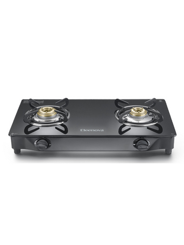 Reflex PLUS Special Edition Glasstop Gas Stove with One Small Burner and One Jumbo Burner
