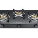 Eleenova Freedom Gas Stove | 2 Burner, 3 Burner & 4 Burner | Advanced Teknotuf Superior Glass | High-Efficiency Brass Burners | Ample Burner Space | Ergonomic Knobs | ISI Certified | 2 Year Warranty