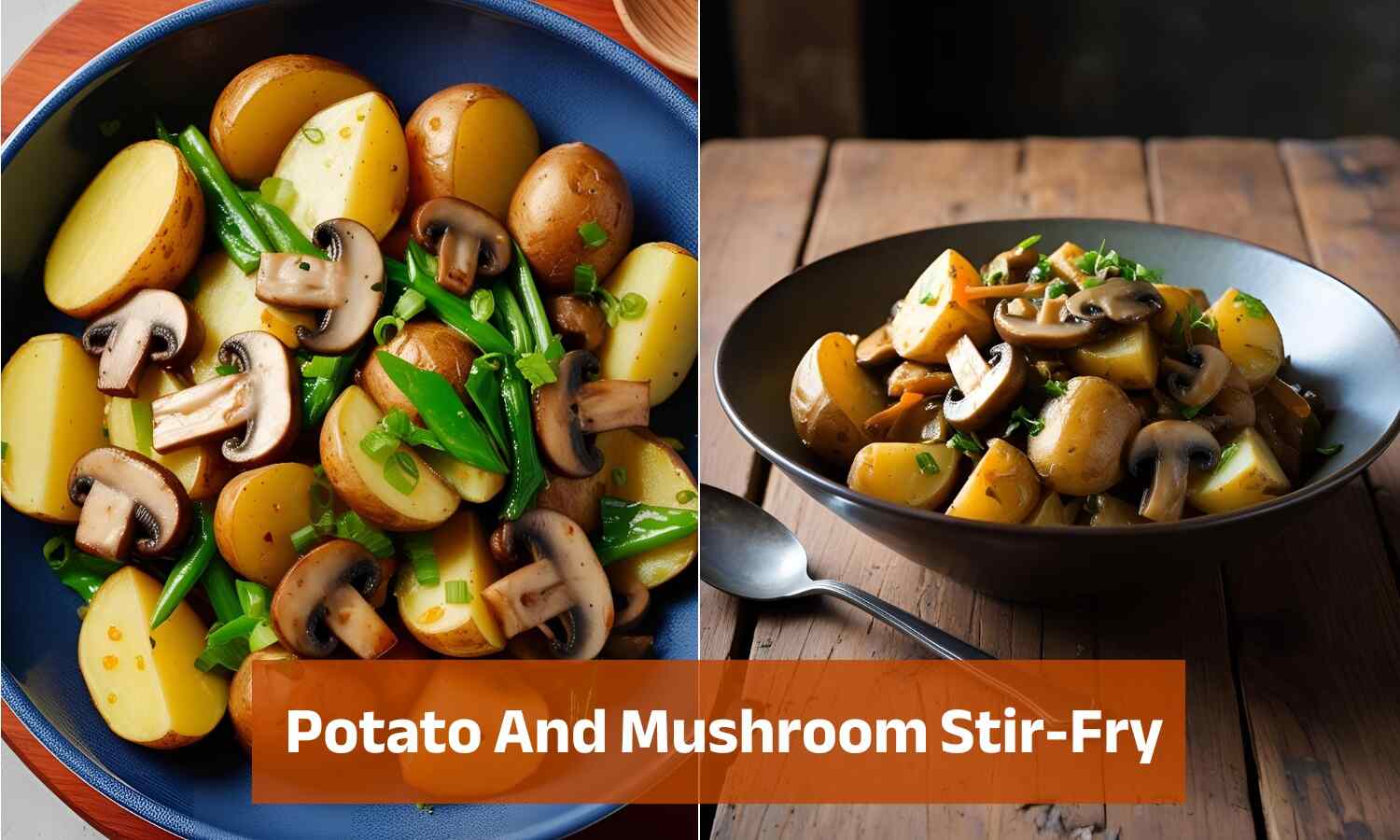  Induction Cooktop Recipes | Potato and Mushroom sir - fry