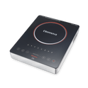 Eleenova Fusion Infrared Cooktop 2000W | Superior Crystal Glass Top | Touch Controls | Durable Heating Element | Compatible with Flat-Bottom Cookware | Stainless Steel Rack | Grill, Barbecue, Roast & Tandoor | 1 Year Warranty