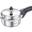 Eleenova Legacy SS OL Cookers | Stainless Steel Pressure Cooker | Gas & Induction Compatible | ISI Certified | 5-Year Warranty