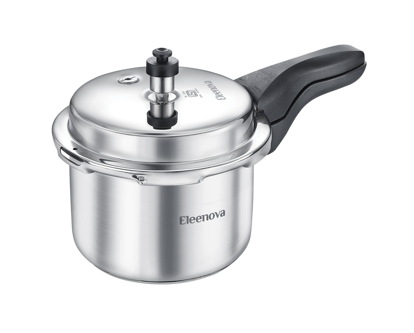 Eleenova Legacy SS OL Cookers | Stainless Steel Pressure Cooker | Gas & Induction Compatible | ISI Certified | 5-Year Warranty