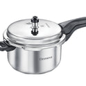 Eleenova Legacy SS OL Cookers | Stainless Steel Pressure Cooker | Gas & Induction Compatible | ISI Certified | 5-Year Warranty