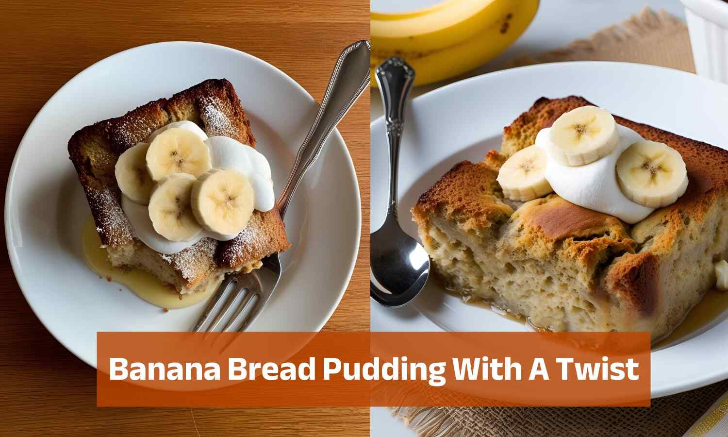 Rice Cooker Desserts | Banana Bread Pudding With A Twist