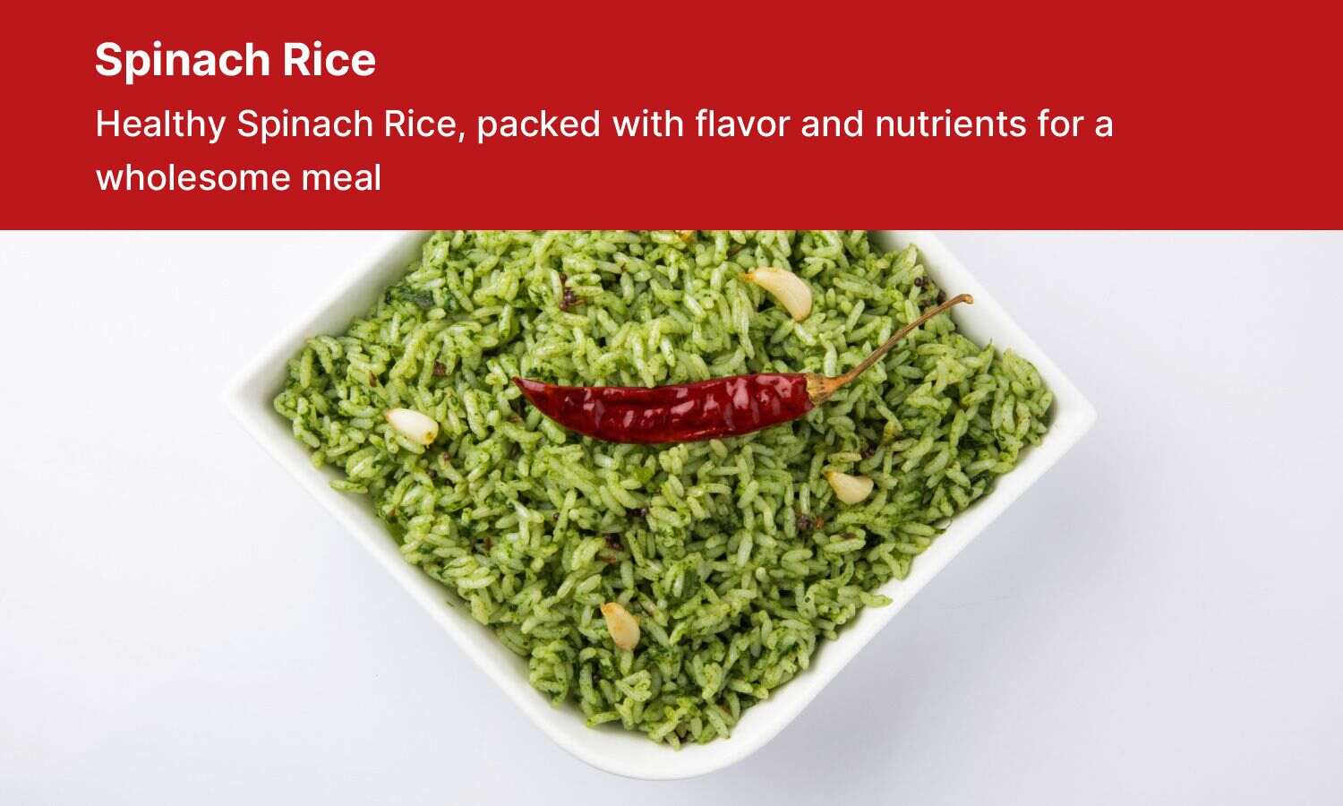 Rice Cooker Recipes - Spinach Rice