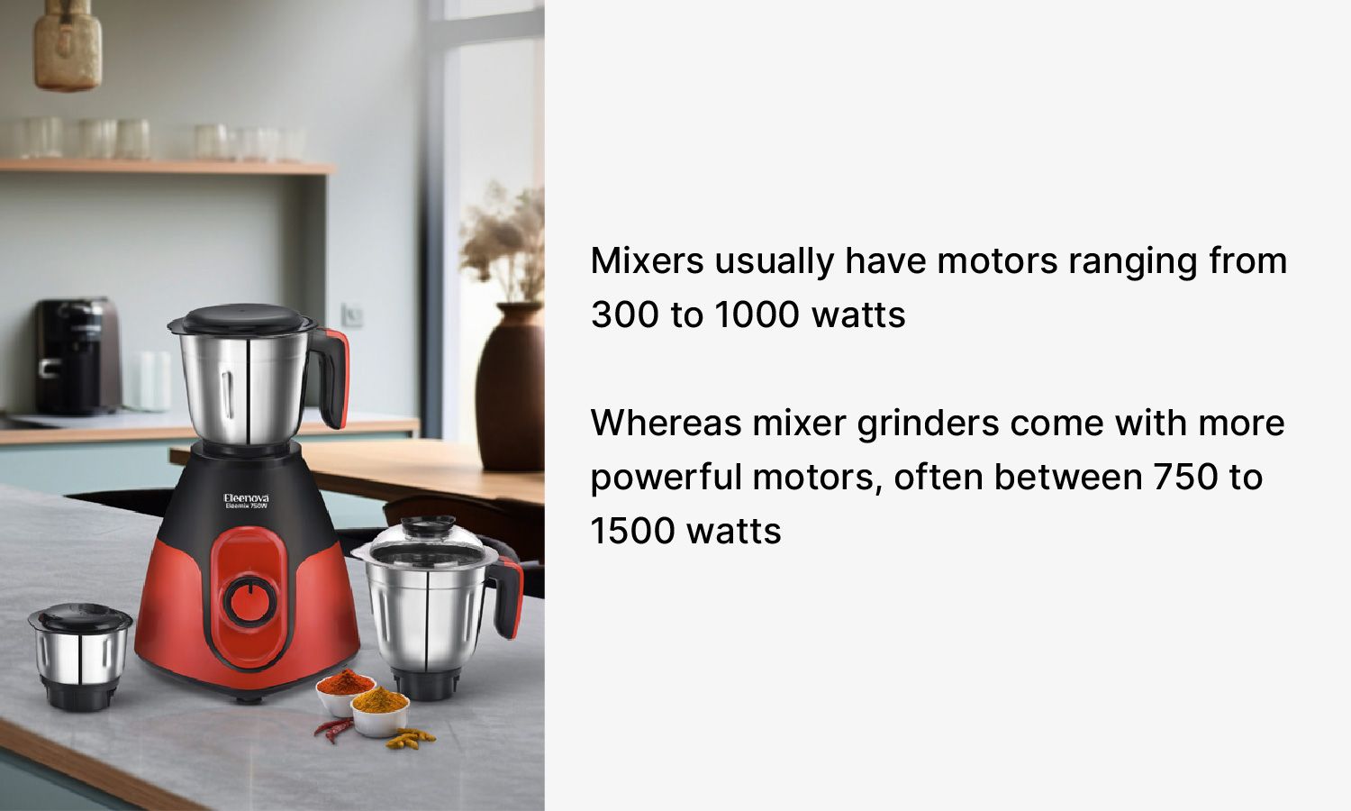  Top 7 Differences Between Mixer And Mixer Grinder
